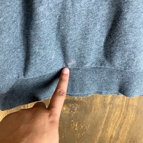 Lauren Ralph Lauren Womens Hoodie Gray Black Label Pullover Long Sleeve XLarge - Picture 12 of 13